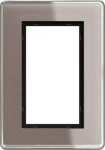 Gira Ramka 1.5x Gira Esprit (Szkło C umbra) do gniazd podwójnych 1001522