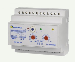 Elektra Regulator Temperatury FC2SR, manualny, elektroniczny, DIN
