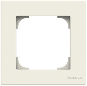 ABB Ramka 1-krotna - Sky Niessen - Delikatny biały 8571.1 BL