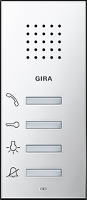 Gira Unifon natynkowy System 55 (Chrom) 1250605