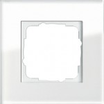 Gira Ramka pojedyncza Gira Esprit Szkło białe 021112