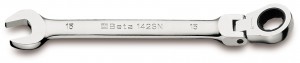 Beta Klucz płasko-oczkowy, zapadka dwukierunkowa, z przegubem 14mm 001420214