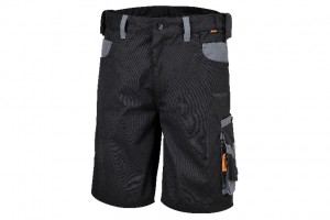 Beta Spodnie robocze krótkie z wieloma kieszeniami czarno-szare (Seria 7821) Rozmiar L 078210003