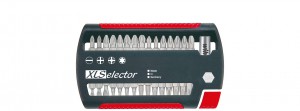 Wiha Zestaw bitów XLSelector Standard 25mm mieszany 31-cz. 1/4'' 29417