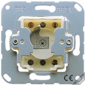 Jung Mechanizm przełącznika kluczowego – żaluzjowy dzwonkowy - 10 AX / 250 V - 134.18
