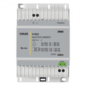 Vimar Ściemniacz MASTER 230V 40-800W/VA MOSFET+TRIAC 4M - 01863
