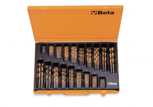 Beta Zestaw 116-stu wierteł krętych cylindrycznych (Seria 414) w pudełku 1-10mm 004140450