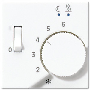 Jung Pokrywa termostatu do ogrzewania podłogowego FTR231 U AFTR231PLWW