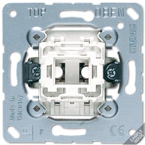 Jung Mechanizm przełącznika standardowy - 20 AX / 250 V - 501-20U