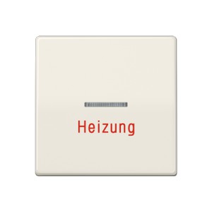 Jung Klawisz pojedynczy z opisem "Heizung Notschalter" AS591HBF
