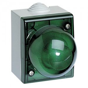 Vimar Wskaźnik świetlny z zielonym dyfuzorem w puszce natynkowej IP55 - 13660.V
