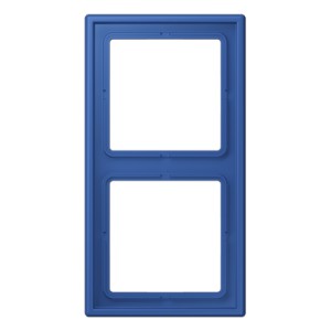 Jung Ramka 2-krotna Les Couleurs® Le Corbusier - Bleu outremer 59 - LC9824320K
