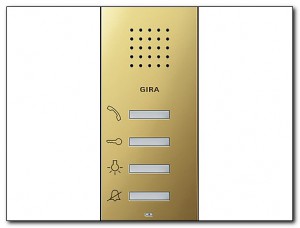 Gira Unifon AP System 55 mosiądz 1250604