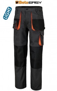 Beta Spodnie robocze lekkie BetaEasy szare (Seria 7860E) Rozmiar S 078600901