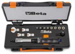 Beta Zestaw 1/4'' Wkrętak dynamometryczny 604B/5 z akcesoriami w pudełku 006710001