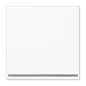 Jung Płytka z białym podświetleniem podłogowym LED - Biała - LS1539-OOWWLNW