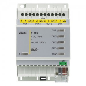 Vimar Aktor NO 16A 250V KNX z 4-ma wyjściami 4M - 01523