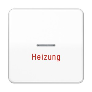Jung Klawisz pojedynczy z opisem "Heizung Notschalter" CD590HWW