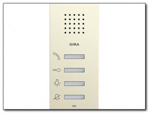 Gira Unifon AP System 55 kremowy 125001