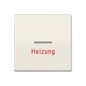 Jung Klawisz pojedynczy z opisem "Heizung Notschalter" AS591H