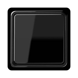 Jung Przełącznik CD Plus Pojedynczy – Czarny – Ramka wewnętrzna – Czarna