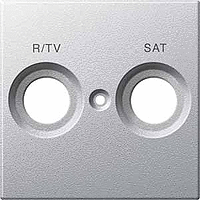 Merten Płytka centralna z oznaczeniem R/TV+SAT gniazd antenowych MTN299260