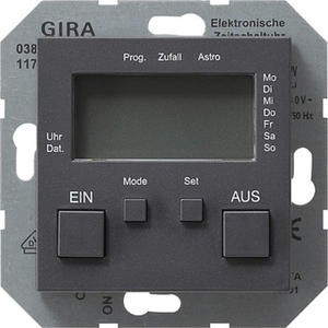 Gira Zegar sterowniczy System 55 antracytowy 038528