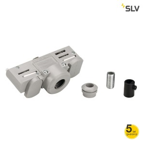 SLV Adapter EUTRAC 3F, srebrnoszary - 145994