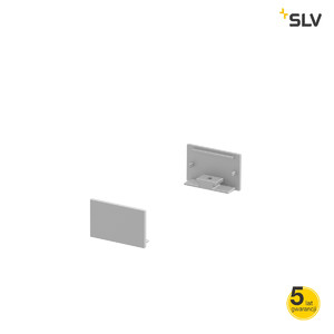 SLV Końcówka profili oświetleniowych GRAZIA 20, 2szt., aluminium - 1000559