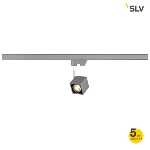 Spotline Lampa ALTRA DICE SPOT, kwadratowa, srebrnoszary/czarny, GU10, max. 50W - 152324