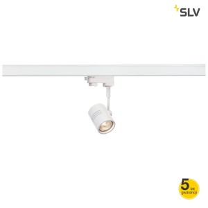 SLV Lampa BIMA I, matowo biała, GU10, max. 50W do systemu 3-fazowego - 152241