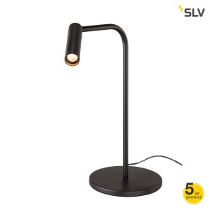 SLV Lampa biurkowa KARPO czarny - 1001461