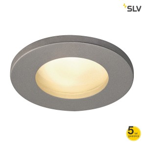 SLV Lampa DOLIX OUT GU10 ROUND srebrno-szara - 1001167