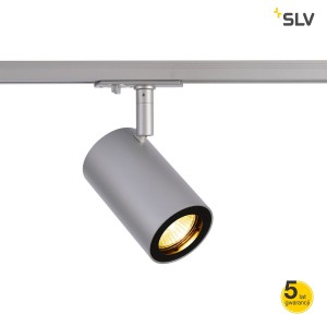 SLV Lampa ENOLA B srebrno-szara/czarny do szyny 1-fazowej - 1002113