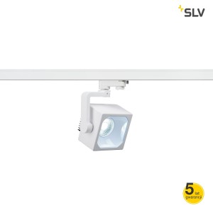 SLV Lampa EURO CUBE SPOT, biały, 60°, 4000K COB LED, CRI90 - 152781