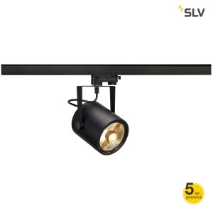 SLV Lampa EURO SPOT ES111, okrągła, czarny, GU10, max. 75W - 153420