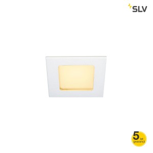 SLV Lampa FRAME BASIC LED SET, matowo biała, 6W, 3000K, z zasilaniem - 112721