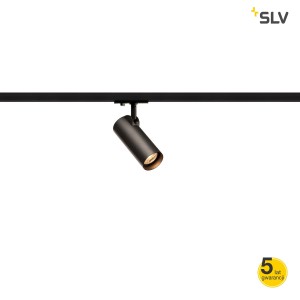 SLV Lampa HELIA 50 LED 3000K, czarny, 35° do szyny 1-fazowej - 143580