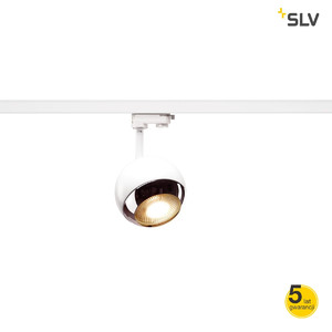 SLV Lampa LIGHT EYE 150 QPAR111 biały/chrom, max. 75W - 1000708