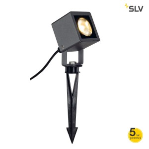 SLV Lampa NAUTILUS SQUARE LED kwadratowa, antracyt, 6.7WCOB LED, 3000K - 231035