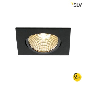 SLV Lampa NEW TRIA 68 kwadratowa czarny LED - 1001991