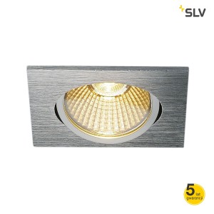 SLV Lampa NEW TRIA 68 LED DL SQUARE SET, aluminium, 9W, 38°, 3000K - 114396