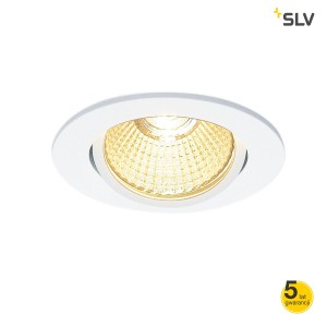 SLV Lampa NEW TRIA 68 okrągła biały LED - 1001989