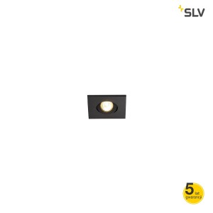 SLV Lampa NEW TRIA MINI DL SQUARE SET, czarna matowa 3W, 30°, 3000K - 114400