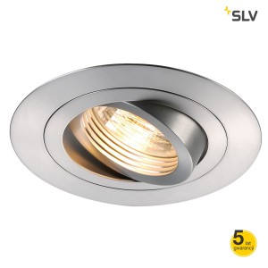 SLV Lampa NEW TRIA XL ROUND GU10 aluminium, max. 50W - 113446