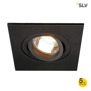 SLV Lampa NEW TRIA XL SQUARE GU10 czarna matowa max. 50W - 113450