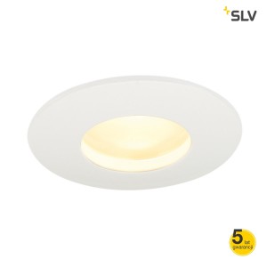 SLV Lampa OUT 65 LED DL ROUND SET, biały, 9W, 38°, 3000K - 114461