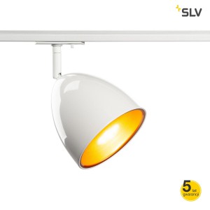 SLV Lampa PARA CONE 14 QPAR51 kolor biały/złoty do szyny 1-fazowej - 1002874