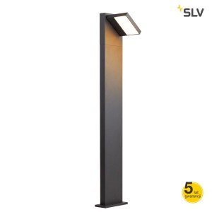 SLV Lampa podłogowa ABRIDOR POLE 100 LED, zewnętrzna, IP55, antracyt - 1002992