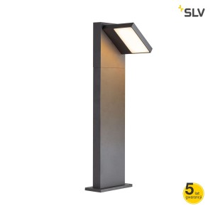SLV Lampa podłogowa ABRIDOR POLE 60 LED, zewnętrzna, IP55, antracyt - 1002991